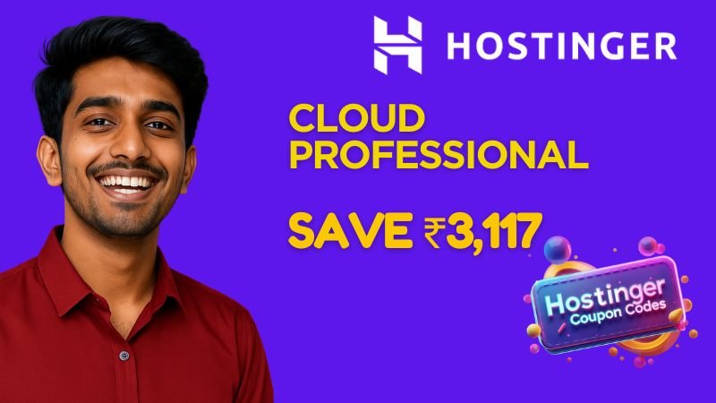Hostinger Cloud Professional Plan Discount 2026 – Save ₹3,117 Instantly