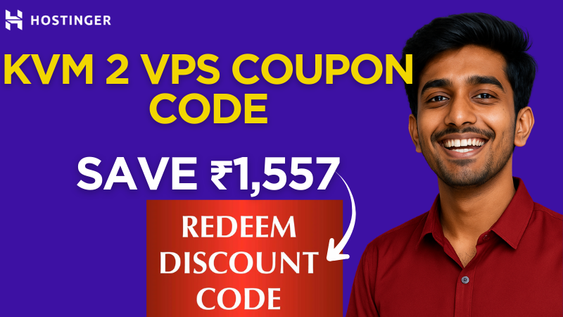 Hostinger Coupon Code KVM 2 VPS 83% off (December 2025 to 2026 ) – Save ₹1,557
