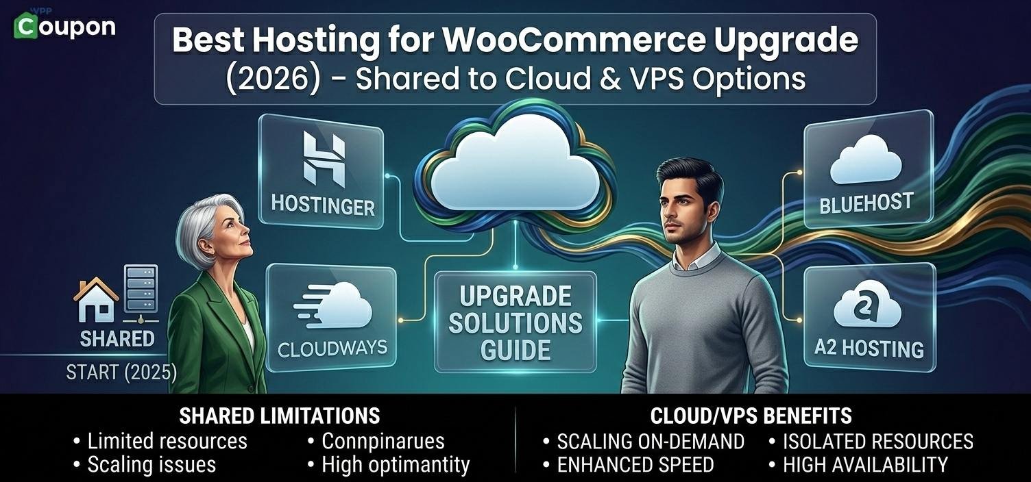 Best Hosting for WooCommerce Upgrade (2026) – Shared to Cloud & VPS Options