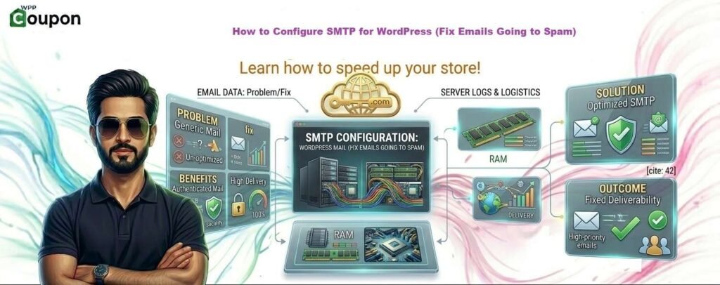 How to Configure SMTP for WordPress (Fix Emails Going to Spam)