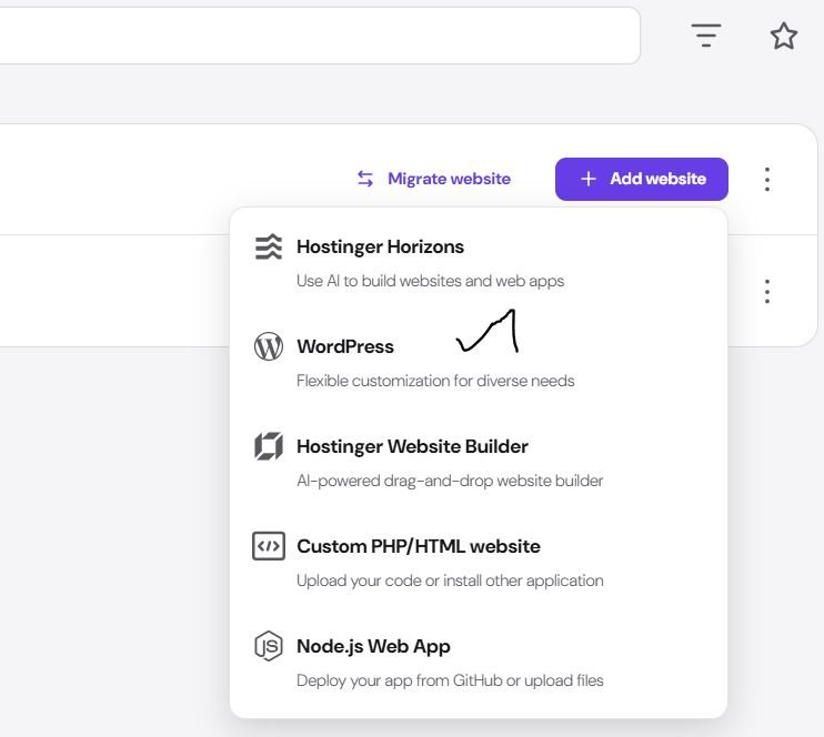 How to Create a wordpress Website in cloud starup hosting in hostinger
