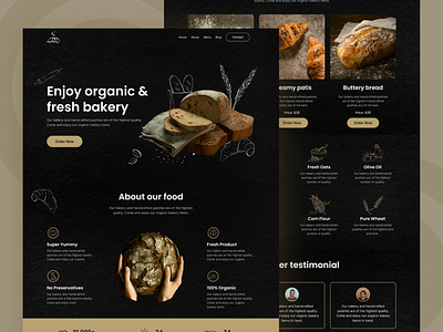 Bakery Website Design