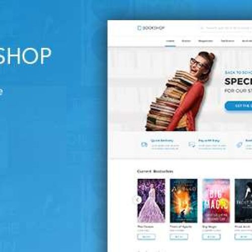 Book Shop Website Design