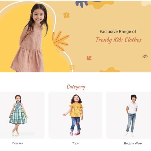 Ecommerce Kids Fashion Website Design in coimbatore (4)