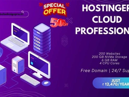 Hostinger Cloud Professional Package Coupon Code Pay 12,470yr
